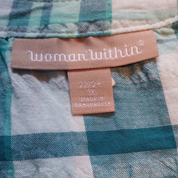 Woman Within V-Neck Tunic, size 22/24 - Picture 3 of 3